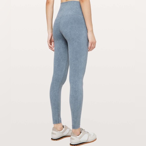 Lululemon Wunder Under High-Rise Tight *Full-On Luxtreme Washed Moon Blue 4 - Picture 2 of 11